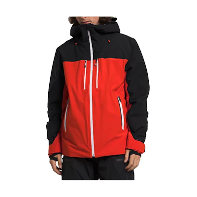 TNF Inclination Fitted Hooded Red Jacket NF0A7UTS-WU5