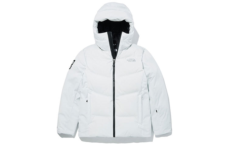 TNF Insulated Hooded Down Jacket Casual Solid Color NN1DL51A