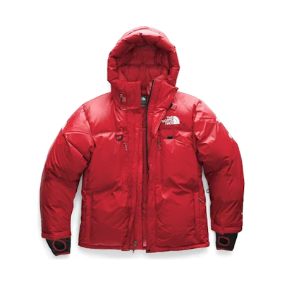 TNF Insulated Red Hooded Down Jacket NF00A12Q-KZ3