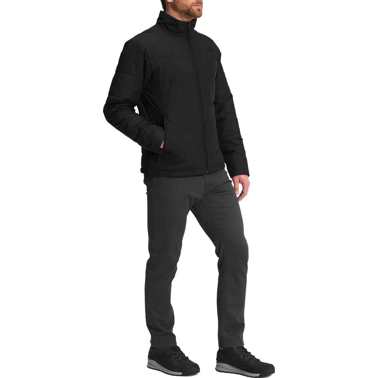 Lookbook 北面Junction黑色立领保暖夹克外套 NF0A5GDC-JK3