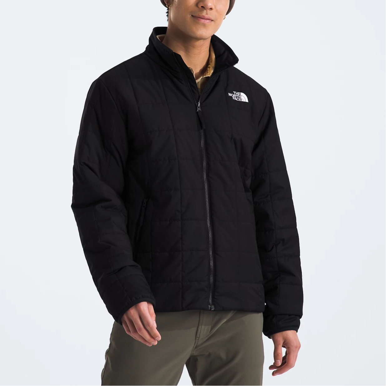 Shop The North Face Junction Chaqueta Impermeable con Logotipo Bordado Negra NF0A88WH-JK3