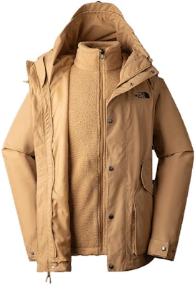 The North Face 卡其色3合1防水抓絨連帽外套 NF0A7QSZ-LIK Buy The North Face 卡其色3合1防水抓絨連帽外套 NF0A7QSZ-LIK