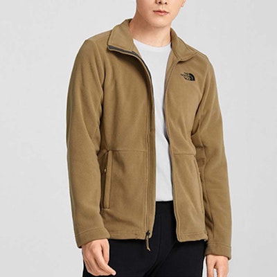 THE NORTH FACE Jaket Fleece Khaki dengan Logo Sulaman. NF0A5AUY-PLX Shop THE NORTH FACE Jaket Fleece Khaki dengan Logo Sulaman. NF0A5AUY-PLX