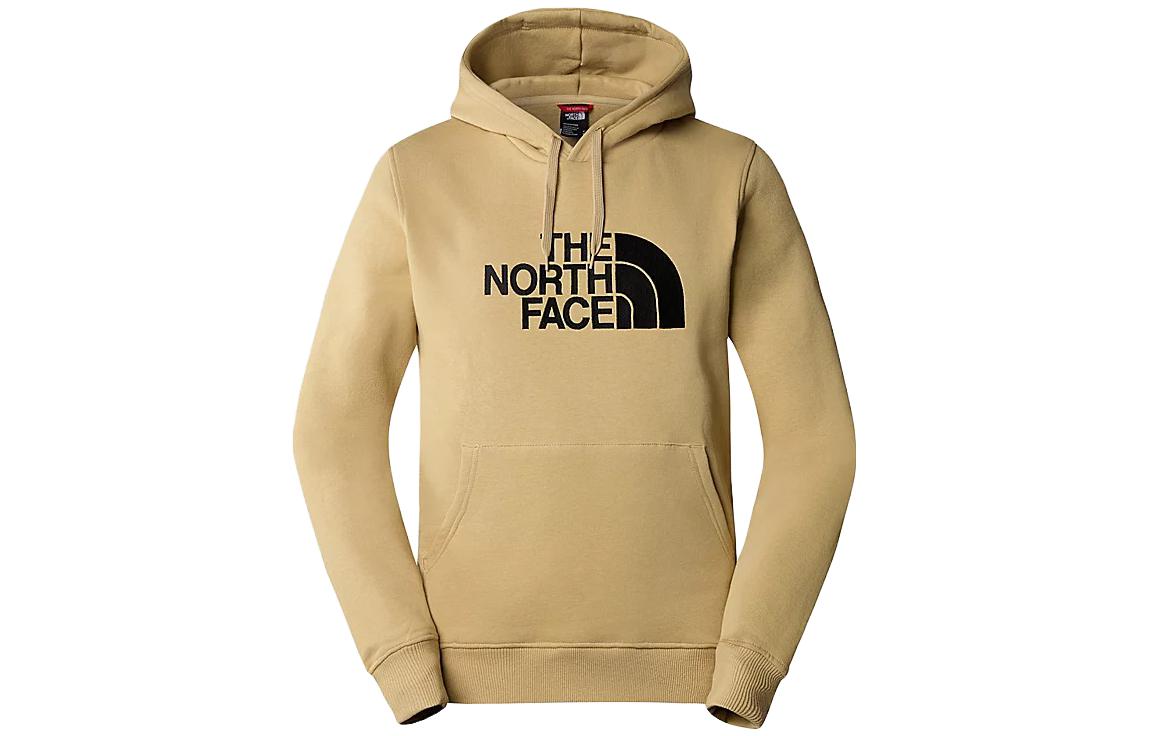 TNF Khaki Hoodie with Letter Logo Print NF0AAHJY-LK5