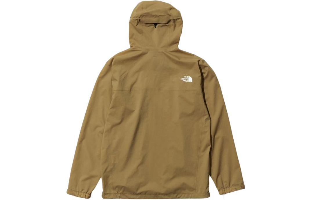 TNF Khaki Solid Logo Hoodie Zip-Up Jacket NP12306-KT 圖 3