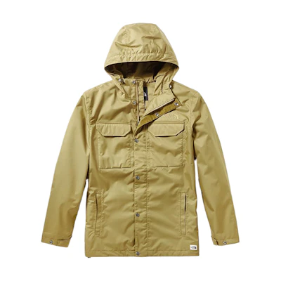 TNF Khaki Waterproof Breathable Outdoor Hooded Jacket NF0A3VTN-D9V