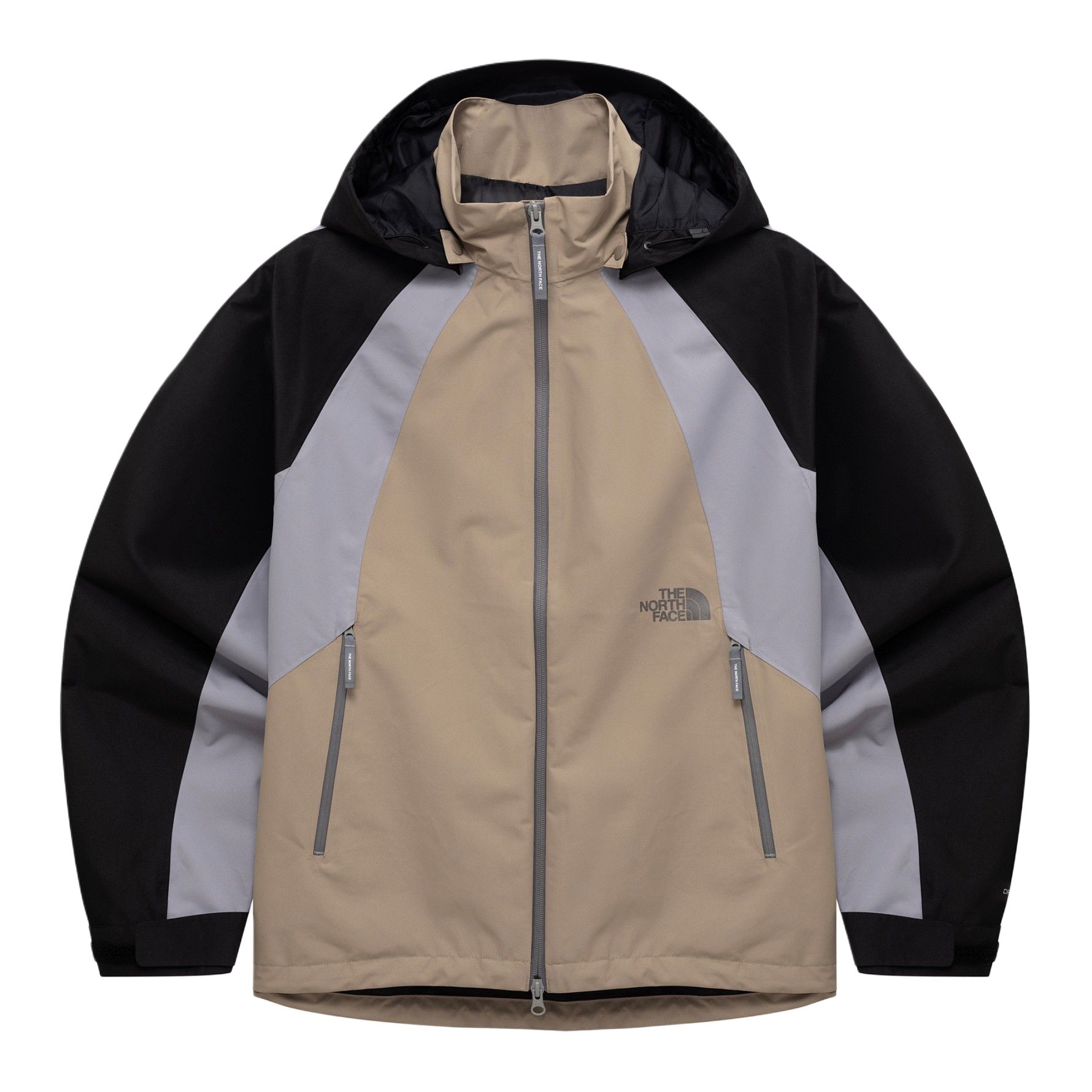 TNF Khaki Waterproof Windproof Breathable Hooded Jacket NJ2HQ51L