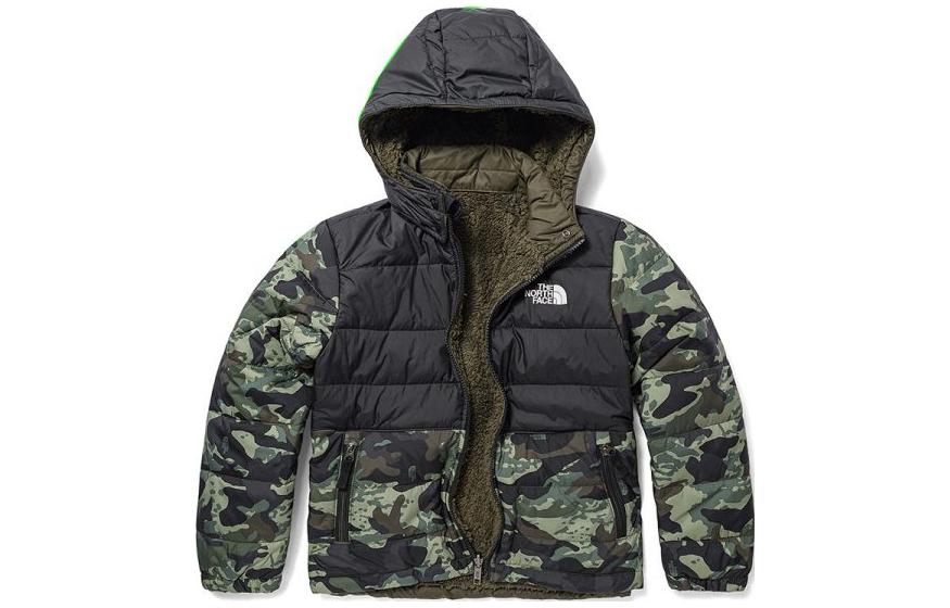 TNF Kids' Reversible Printed Hoodie Jacket NF0A7WOX-94V