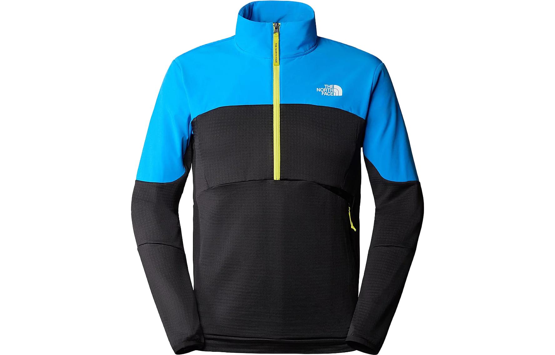 TNF Kikash Colorblock Logo Half-Zip Pullover Jacket Blue NF0A859T-OGF