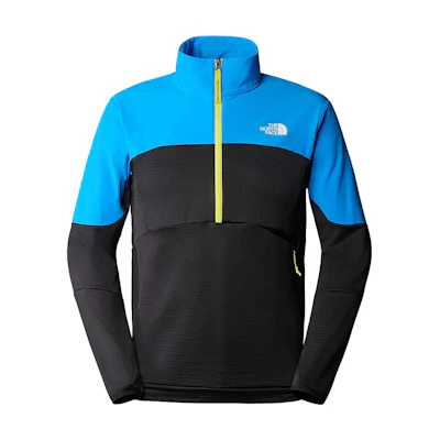 TNF Kikash Colorblock Logo Half-Zip Pullover Jacket Blue NF0A859T-OGF