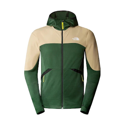 TNF Kikash Colorblock Logo Hoodie Jacket Green NF0A859S-OAN