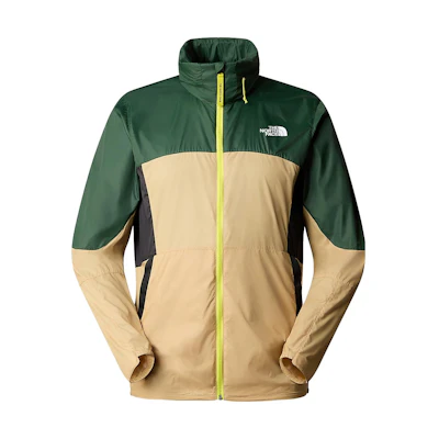 TNF Kikash Colorblock Windbreaker Jacket Men’s Green NF0A86Z5-Q6I