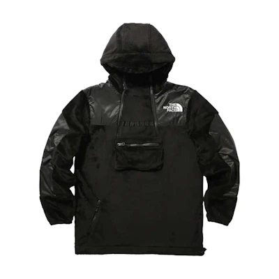 TNF KK Gear Black Fleece Pullover Hoodie for Men NF0A46DF-JK3