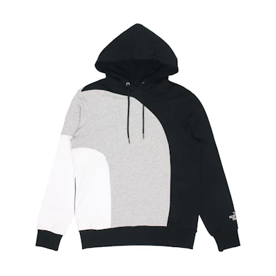 TNF Knit Colorblock Logo Pullover Unisex Sweatshirt - Black, Couple Style NF0A4NER-JK3