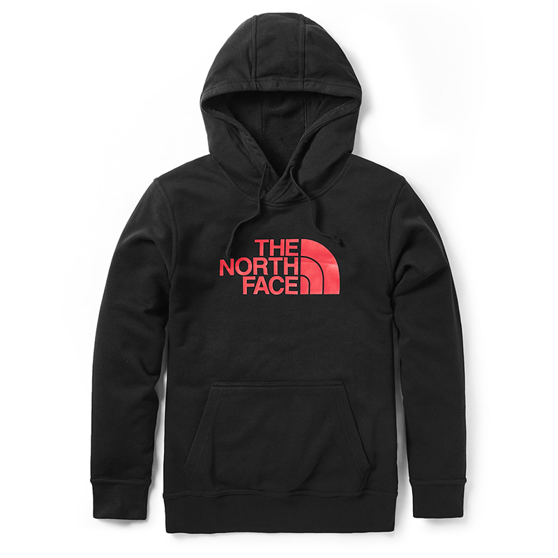 TNF Knit Stretch Breathable Loose Sweatshirt Unisex Black/Red NF0A3VQW-KX9