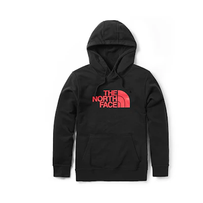 TNF Knit Stretch Breathable Loose Sweatshirt Unisex Black/Red NF0A3VQW-KX9