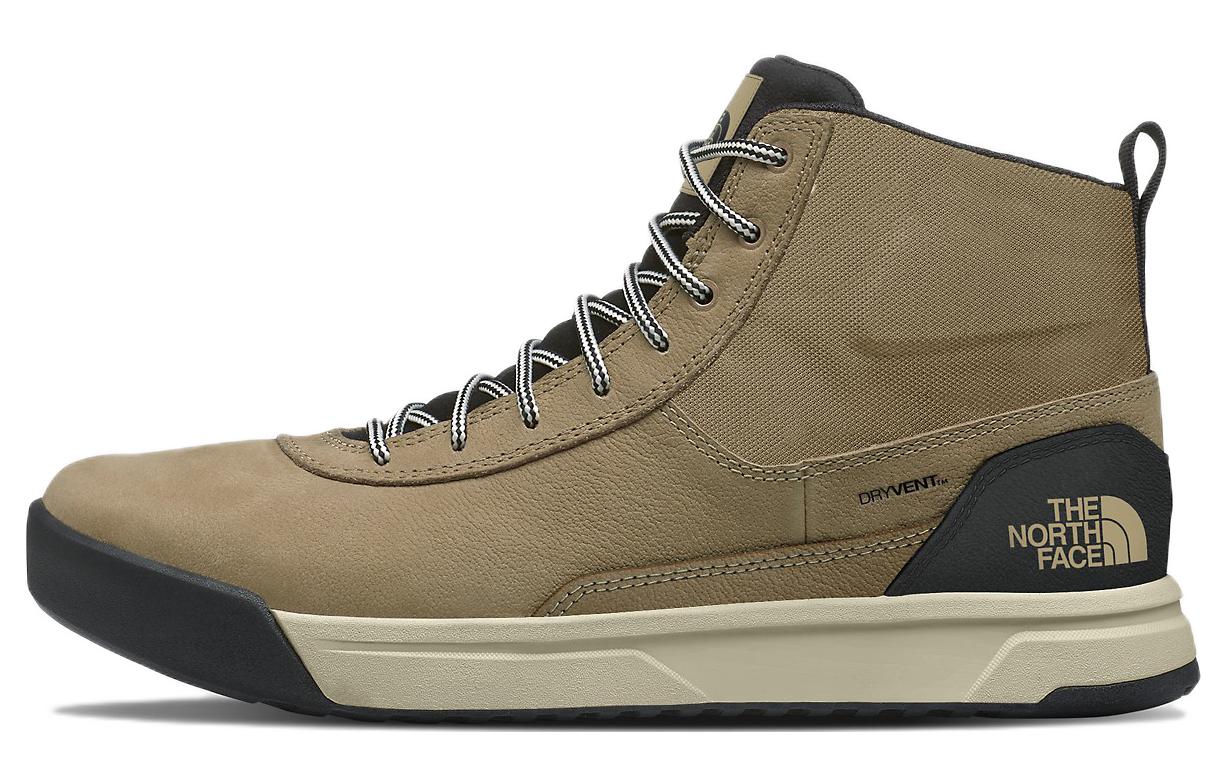 The North Face Larimer Mid Waterproof Boots 'Kelp Tan Tnf Black' NF0A52RM