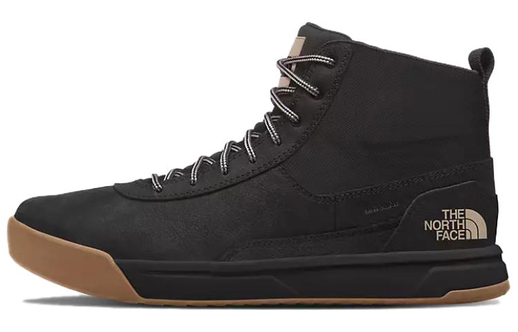 The North Face Larimer Mid Waterproof Boots 'TNF Black with Vintage Khaki' 52RM-MY3