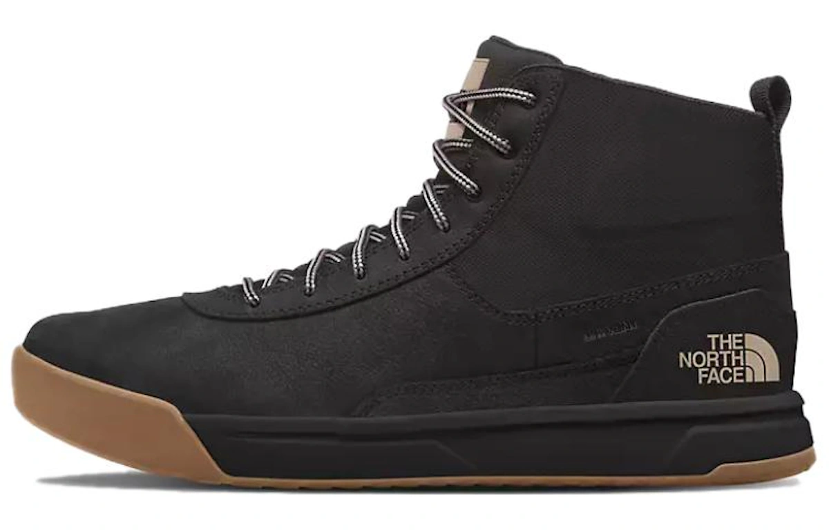 The North Face Larimer Mid Waterproof Boots 'TNF Black with Vintage Khaki'