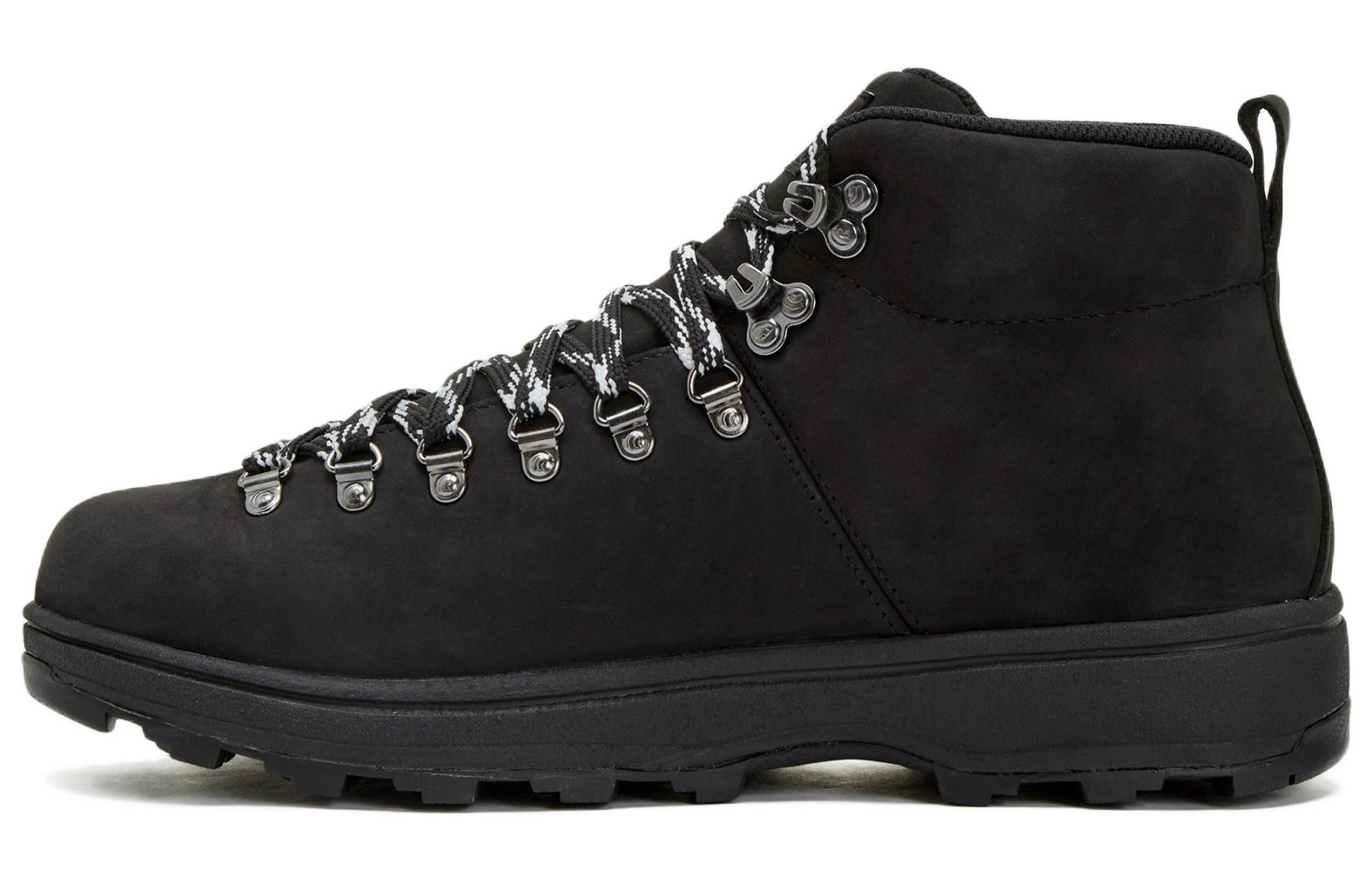 The North Face Leather Boots 'Short Black Outdoor'