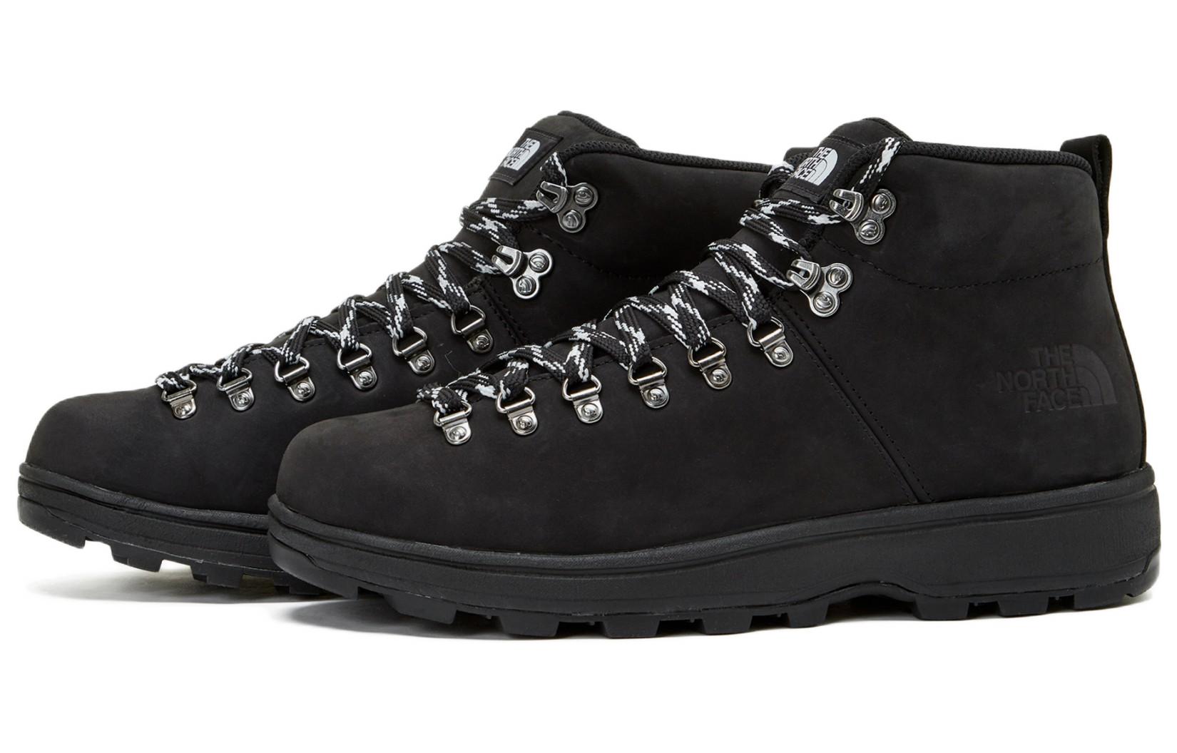 Lookbook The North Face Leather Boots 'Short Black Outdoor' NS99N51A