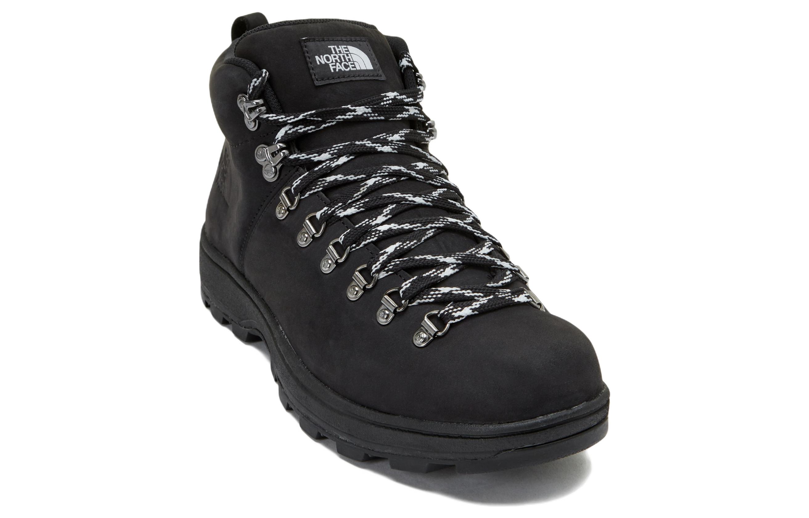 Shop The North Face Leather Boots 'Short Black Outdoor' NS99N51A