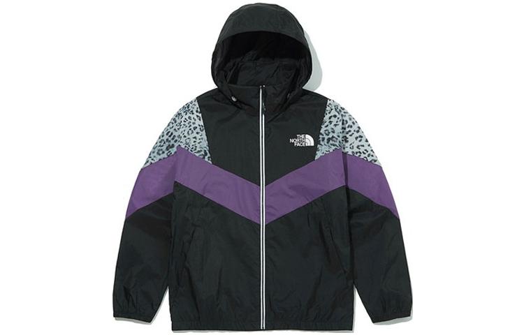 TNF Leopard Print Colorblock Jacket Unisex Multicolor NJ4HM05J