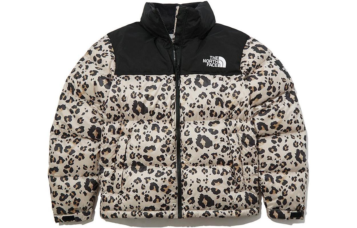Buy ザ・ノース・フェイス レオパード柄 ヌプシ ダウンジャケット ユニセックス 冬用 マルチカラー NJ1DN51Q
