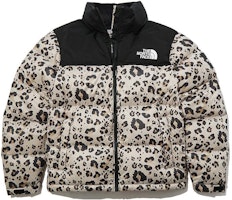 The North Face Leopard Print Nuptse Puffer Jacket Unisex Winter Multicolor NJ1DN51Q The North Face Leopard Print Nuptse Puffer Jacket Unisex Winter Multicolor NJ1DN51Q