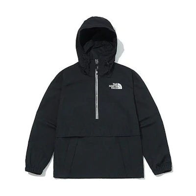 TNF Letter Logo Pullover Hoodie Black (Unisex) NA3BM03B