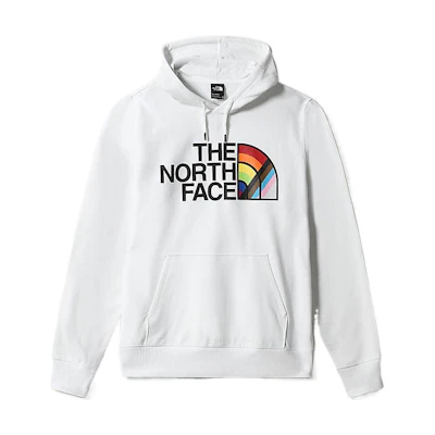 TNF Letter Logo Pullover Hoodie White NF0A7QCK-FN4