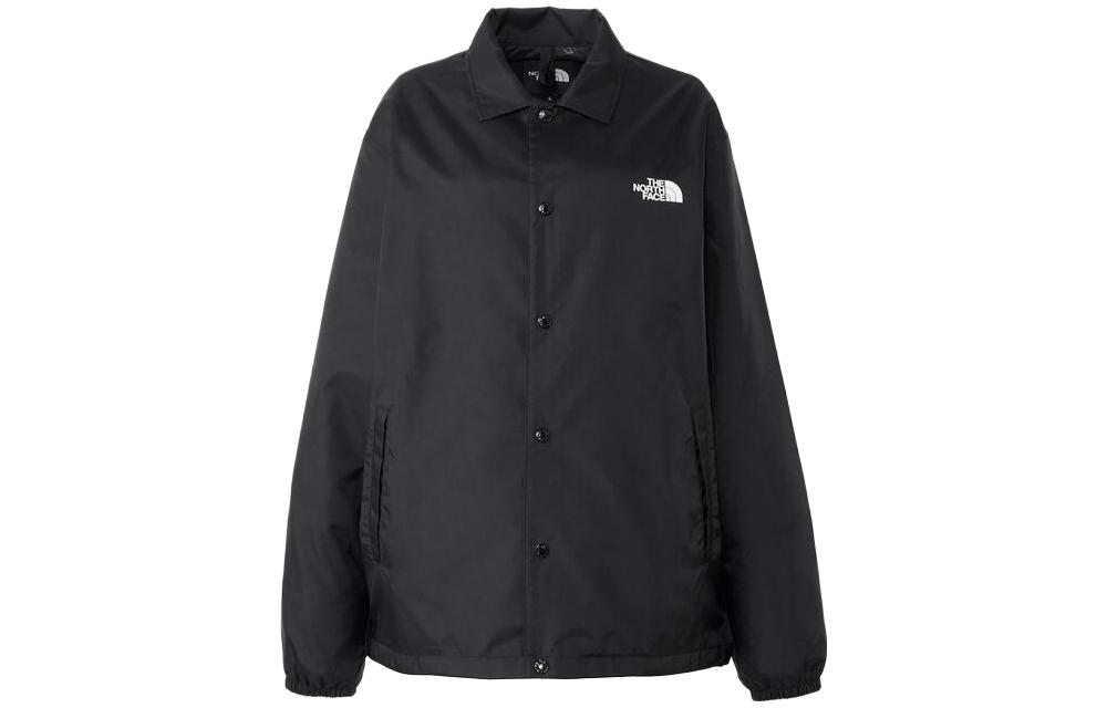 TNF Letter Print Single-Breasted Jacket Unisex Black NP72335-K 圖 3