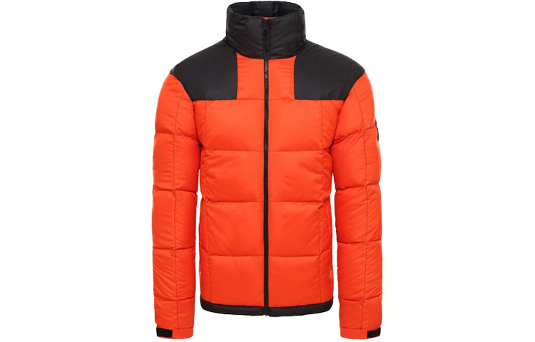 TNF Lhotse 700-Down Puffer Jacket Unisex Multi-Color Orange T93Y23-3YQ