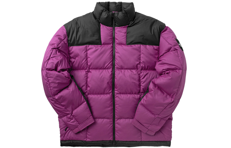 TNF Lhotse 700-Fill Colorblock Down Jacket Unisex Purple NF0A3Y23-ZDN