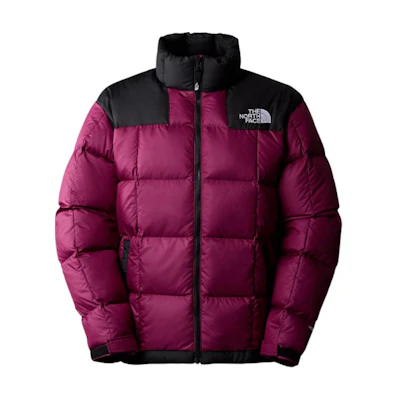 TNF Lhotse Down Jacket Purple-Red Stand Collar Zip-Up Coat NF0A3Y23-KK9