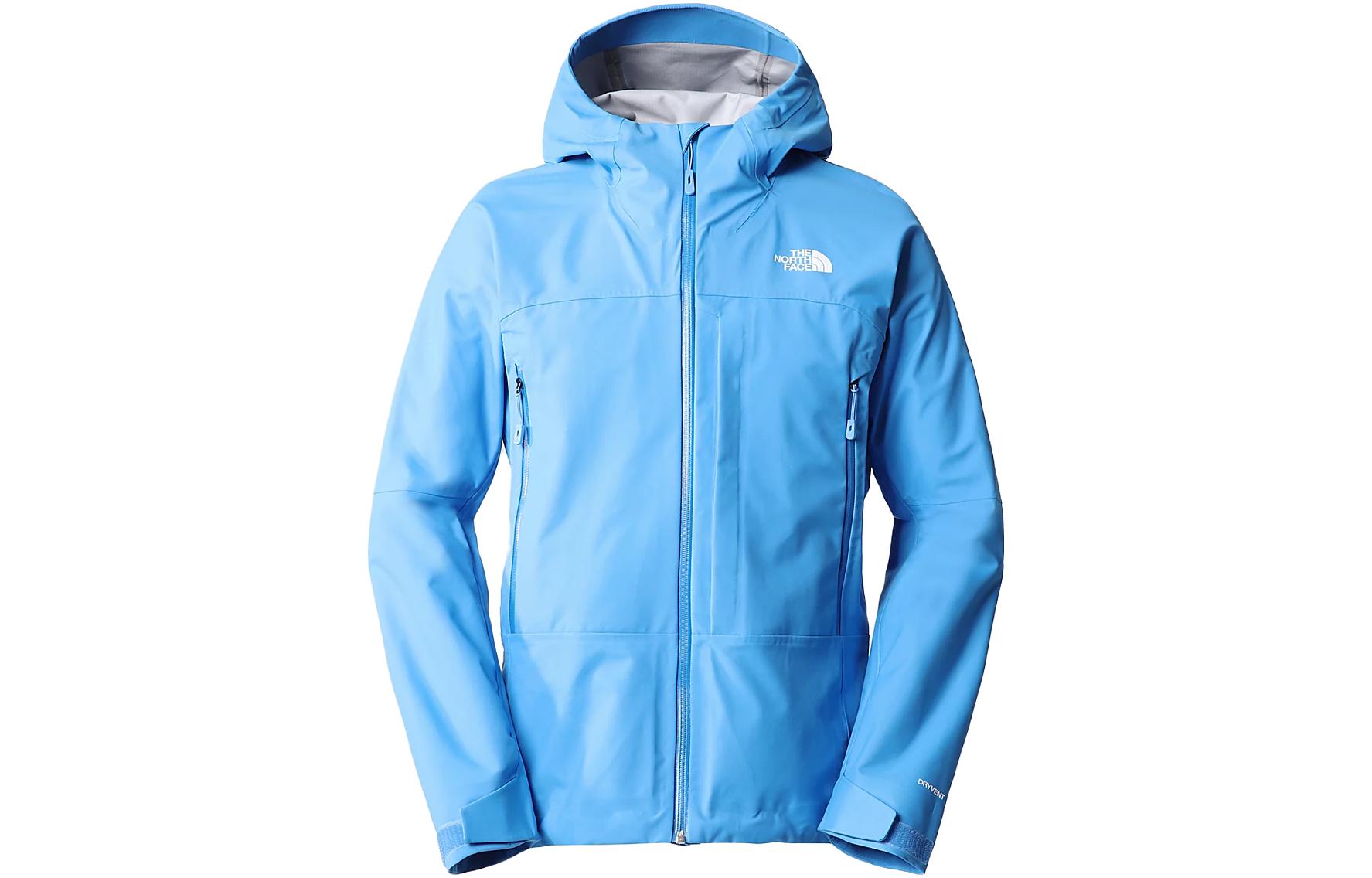 TNF Light Blue Waterproof Windbreaker Hooded Jacket NF0A7ZCI-LV6