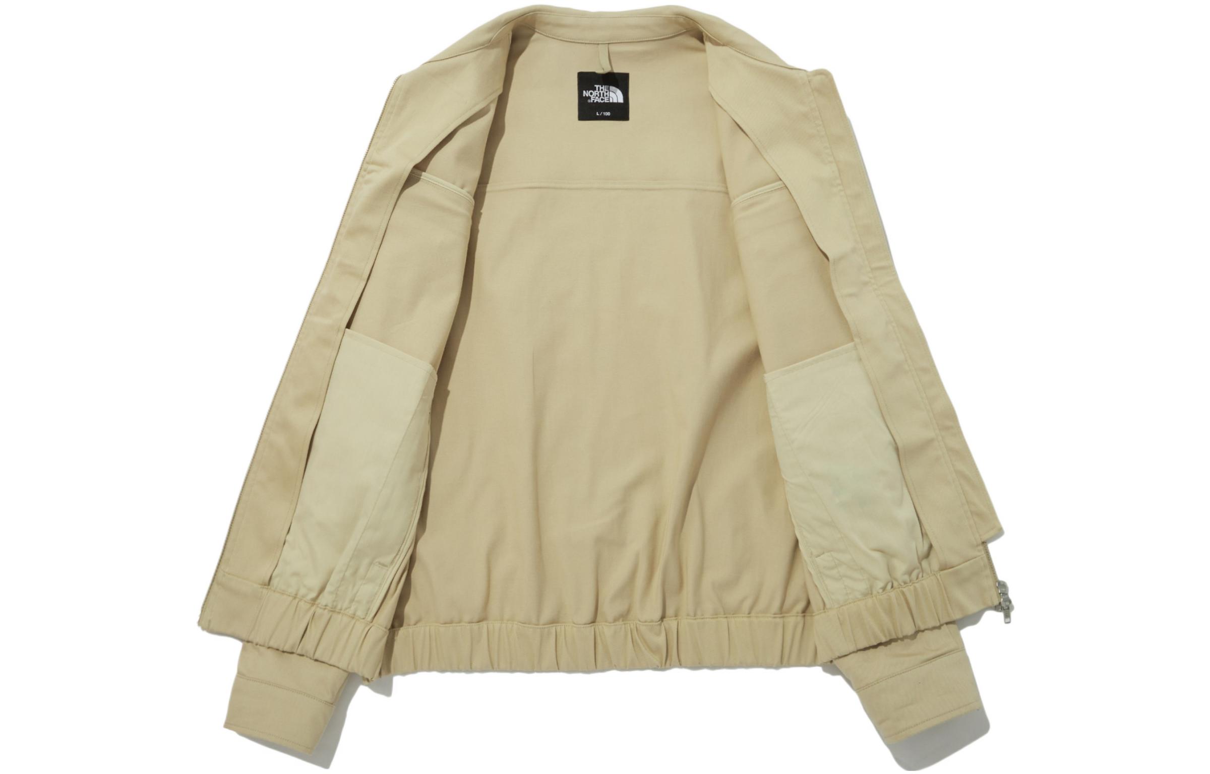 TNF Light Brown Outdoor Workwear Jacket with Multi-Pockets NJ3BP00B 圖 4