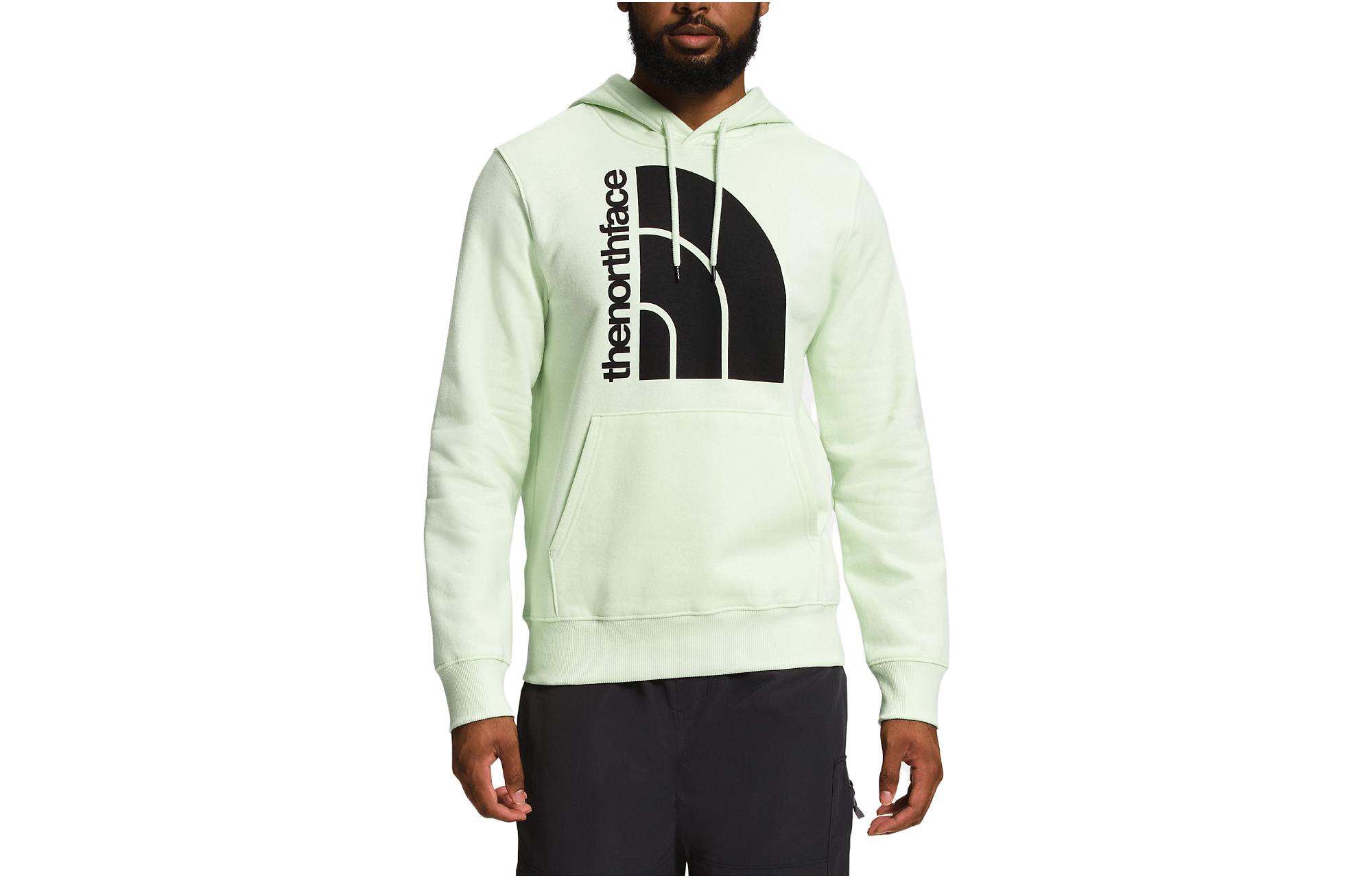 TNF Light Green Hoodie with Logo Print NF0A811M-RK2