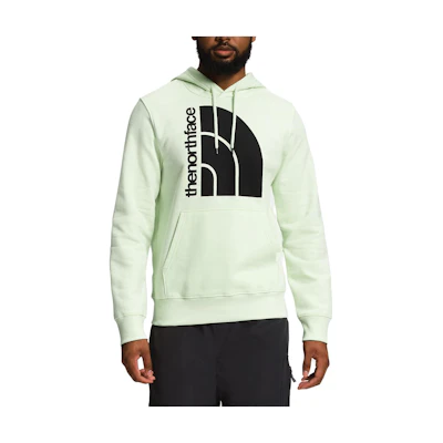 TNF Light Green Hoodie with Logo Print NF0A811M-RK2
