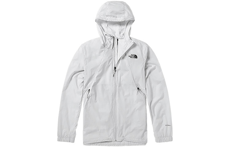 TNF Light Grey Windproof Water-Repellent Outdoor Jacket NF0A4NEE-9B8