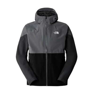 TNF Lightning Zip-In Colorblock Hooded Jacket Gray NF0A87GN-WOF