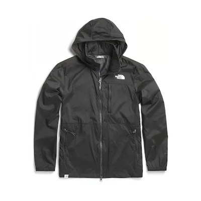 TNF Lightweight Hooded Windbreaker Jacket Black NF0A3V4G-JK3
