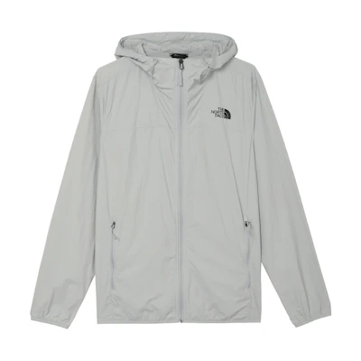 TNF Lightweight Packable Hooded Jacket, Gray, Urban Outdoor Series NF0A4U8X-A0M