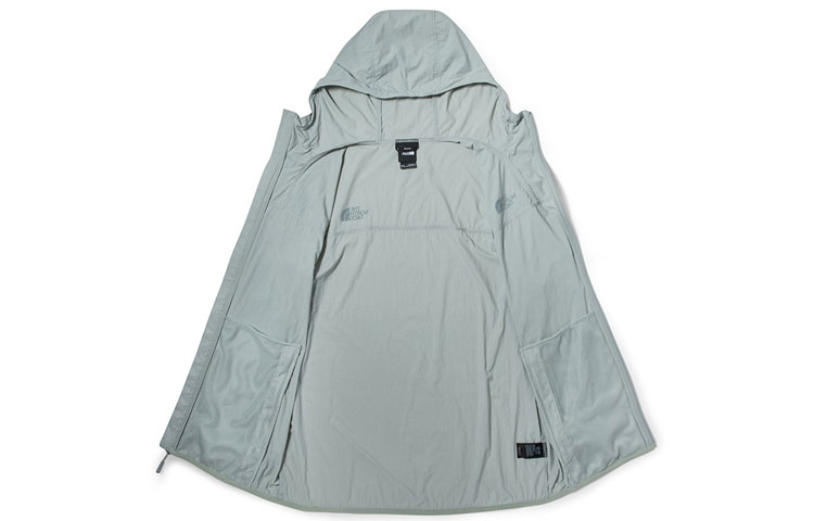 Lookbook The North Face Lightweight Packable Hooded Jacket, Gray, Urban Outdoor Series NF0A4U8X-A0M