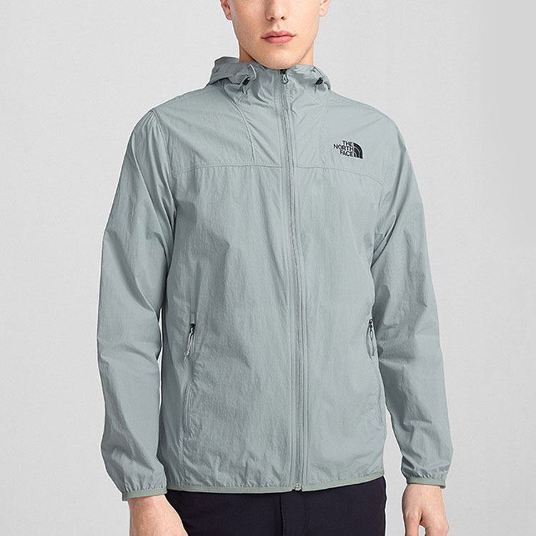 Details for The North Face Lightweight Packable Hooded Jacket, Gray, Urban Outdoor Series NF0A4U8X-A0M