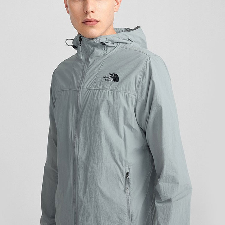 Sizing The North Face Lightweight Packable Hooded Jacket, Gray, Urban Outdoor Series NF0A4U8X-A0M