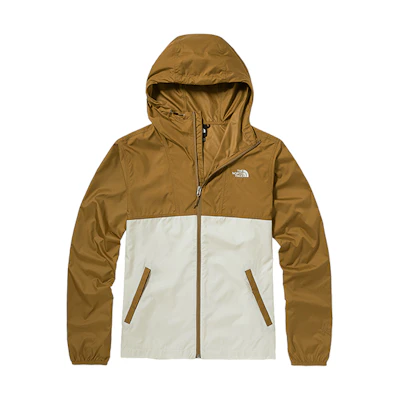 TNF Lightweight Windbreaker Jacket Brown White拼thon NF0A55ST-G4L