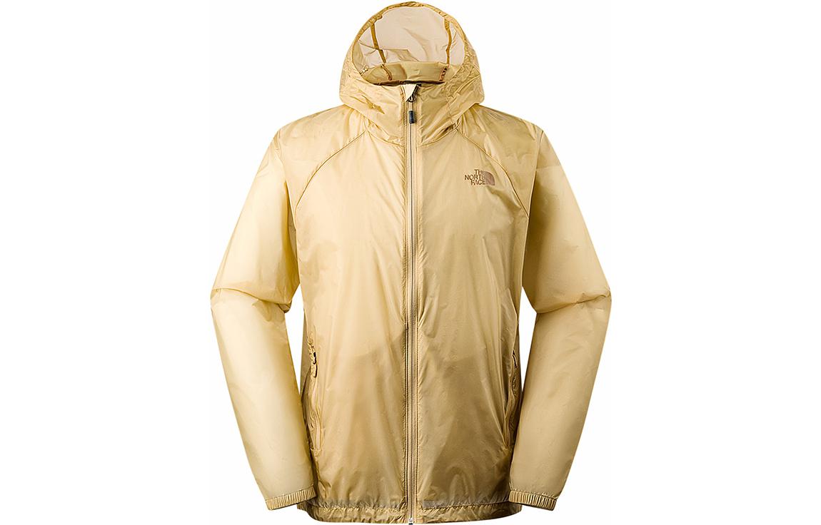 TNF Lightweight Windproof Hooded Jacket - Khaki NF0A7WD4-LK5