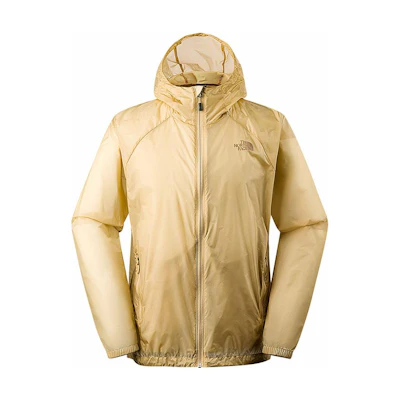TNF Lightweight Windproof Hooded Jacket - Khaki NF0A7WD4-LK5