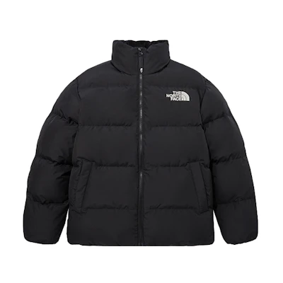 TNF Lofty Black Goose Down Puffer Jacket for Men NJ1DP84A